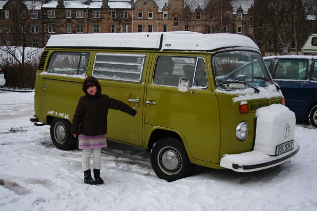 Edinburgh snow