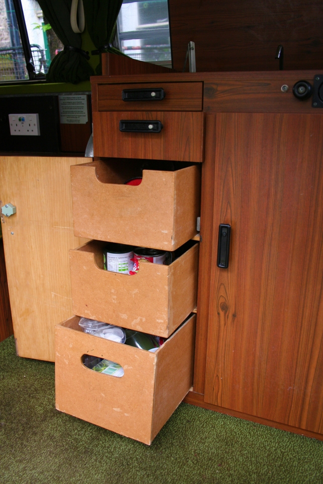 The drawers
